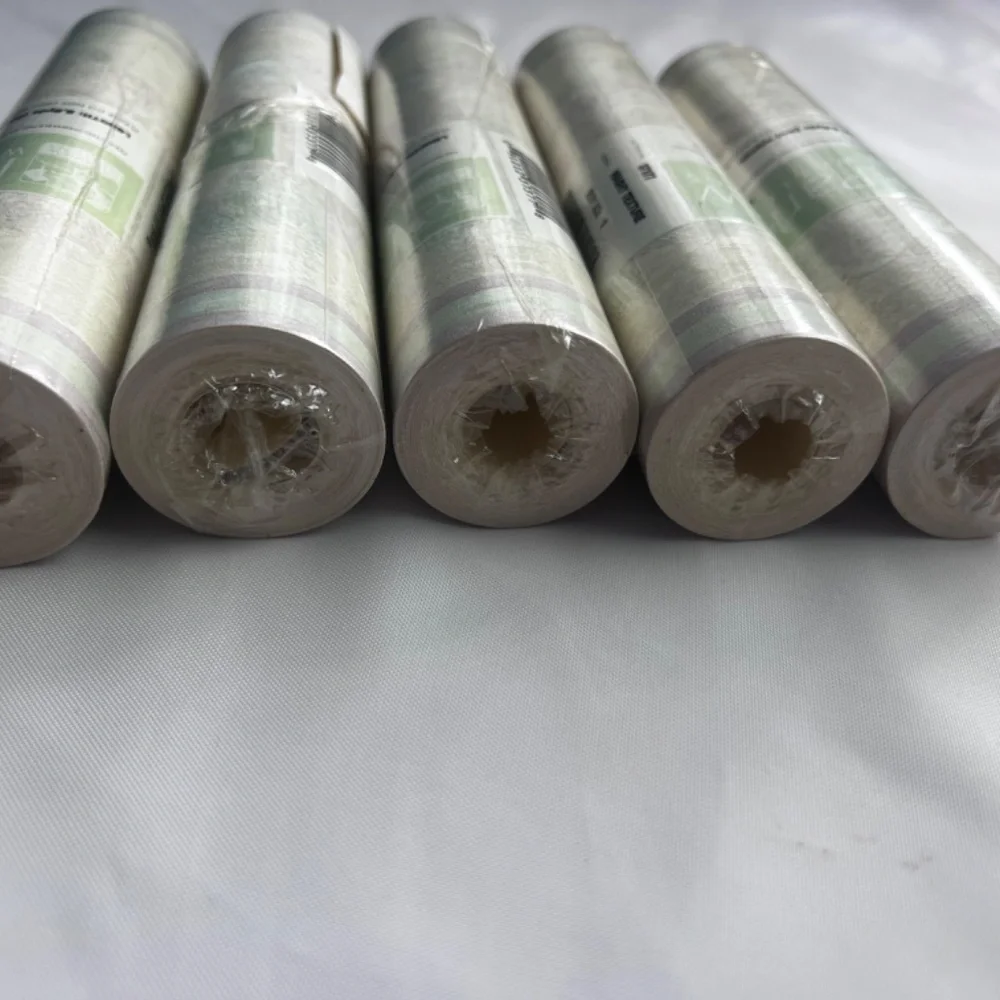 Parkview Wallcoverings Prepasted Washable Wallpaper Rolls Green Texture Pattern